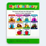 My Little Library – Vegetables Learning Book for Kids