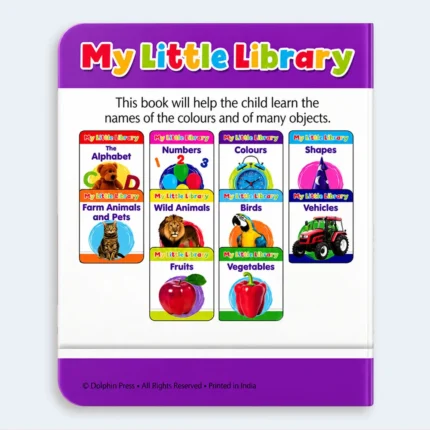 My Little Library – Colours Learning Book for Kids