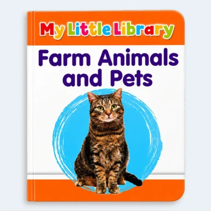My Little Library – Farm Animals and Pets Learning Book for Kids