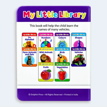 My Little Library – Vehicles Learning Book for Kids