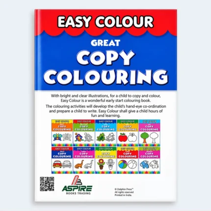 Easy Colour – Great Copy Colouring Book for Kids