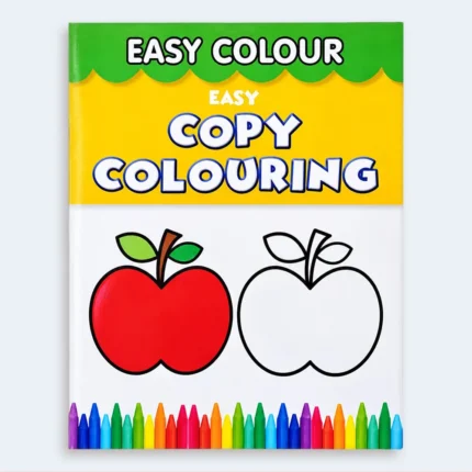 Easy Colour – Easy Copy Colouring Book for Kids