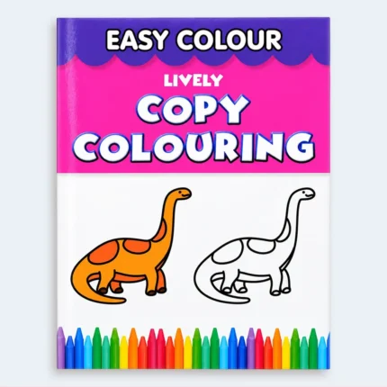 Easy Colour – Lively Copy Colouring Book for Kids