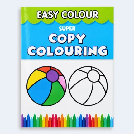 Easy Colour – Super Copy Colouring Book for Kids