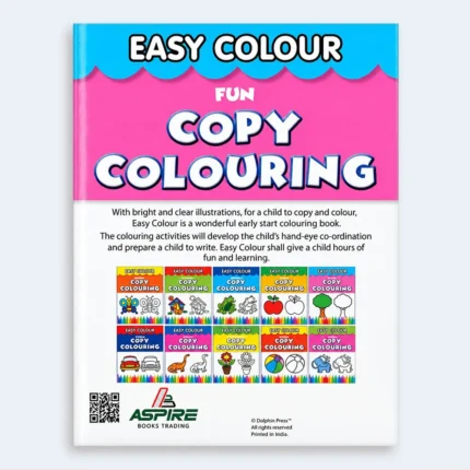 Easy Colour – Fun Copy Colouring Book for Kids