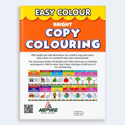 Easy Colour – Bright Copy Colouring Book for Kids