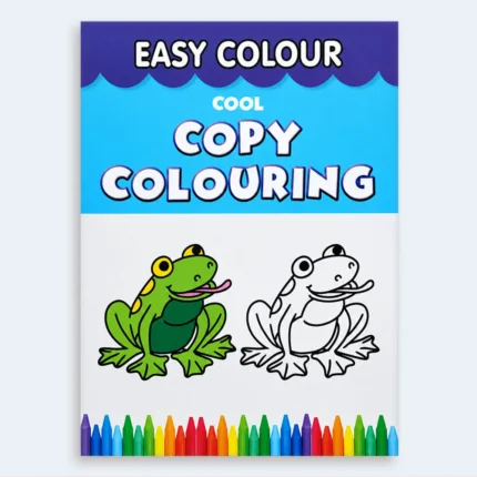 Easy Colour – Cool Copy Colouring Book for Kids