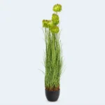Decorative Artificial Green Grass Plant with Pot 140 cm