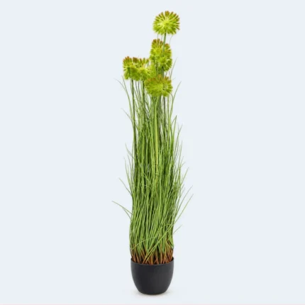 Decorative Artificial Green Grass Plant with Pot 140 cm