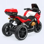Kids Electric Touring Motorcycle Ride-On with 3 Wheels & Storage Box
