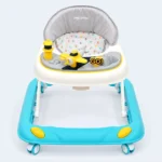 Baby Activity Walker with Padded Seat, Play Tray & Wheels