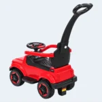 Kids 3-in-1 Push Ride-On Car with Parent Handle & Safety Guard