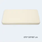 Kids Mattress White – 70 × 130 × 7 cm
