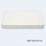 Quilted Mattress – 80 × 160 × 10 cm