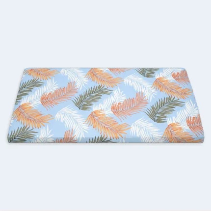 Single Foam Mattress with Printed Cover – 90 × 190 × 5 cm