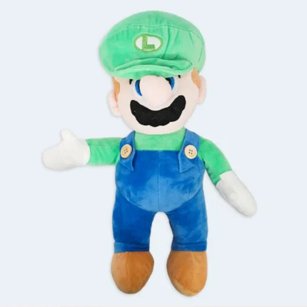 Kids Green Plumber Character Plush Doll – 35 cm