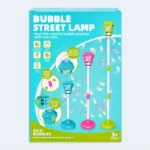 Kids Bubble Street Lamp Machine with Lights – Ages 3+ Green