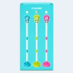 Kids Bubble Street Lamp Machine with Lights – Ages 3+ Green