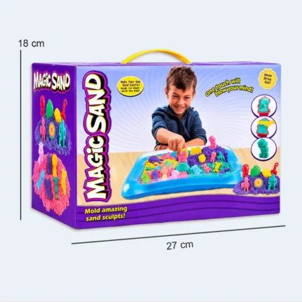 Kids Magic Sand Molding & Creative Play Set – 27 × 18 cm