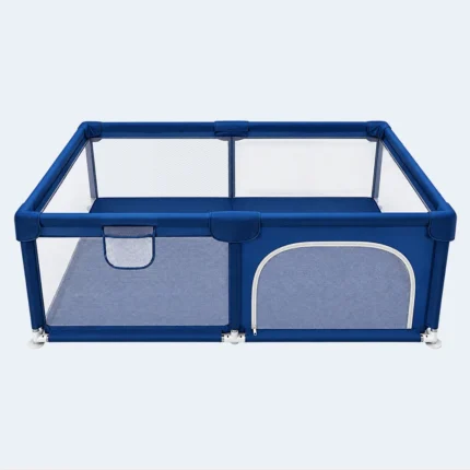 Rectangular Baby Playpen with Mesh Sides 180 × 125 × 60 cm