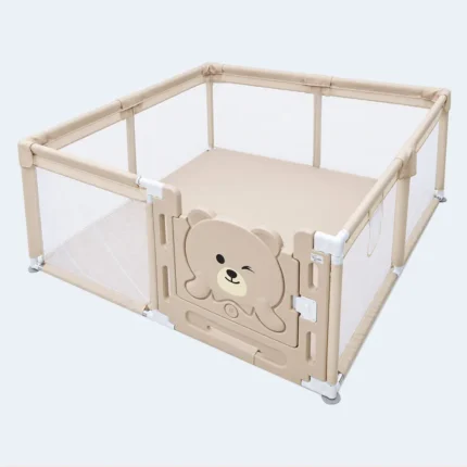 Large Baby Playpen with Safety Door 180 × 150 × 60 cm