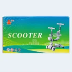 Kids 3-in-1 Convertible Scooter with Seat, Safety Guard & Parent Handle