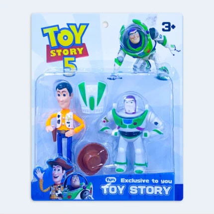 Toy Story Cowboy & Space Ranger Figure Set with Accessories