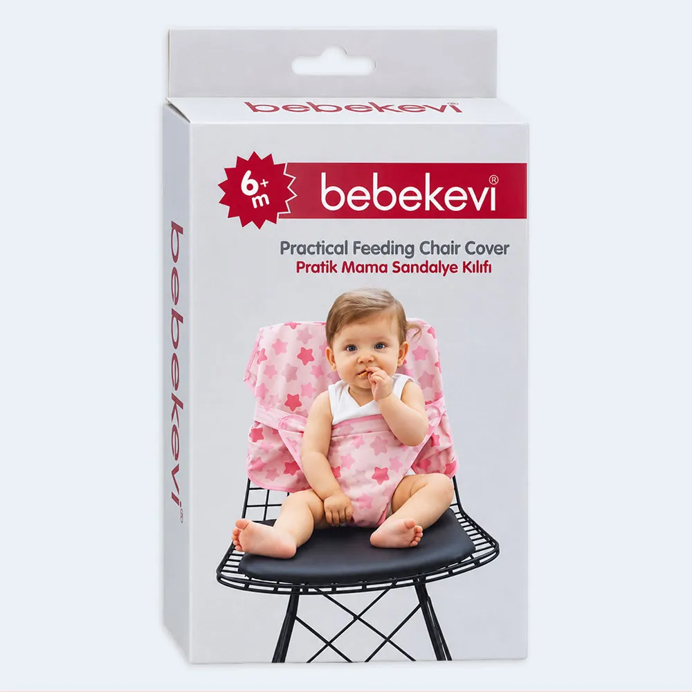 feeding-chair-cover Bebekevi Practical Baby Feeding Chair Cover – 6+ Months