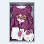Pinky Dolls Baby Girls Floral Party Dress Gift Set