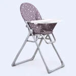 Baby High Chair with Padded Seat, Feeding Tray & Footrest