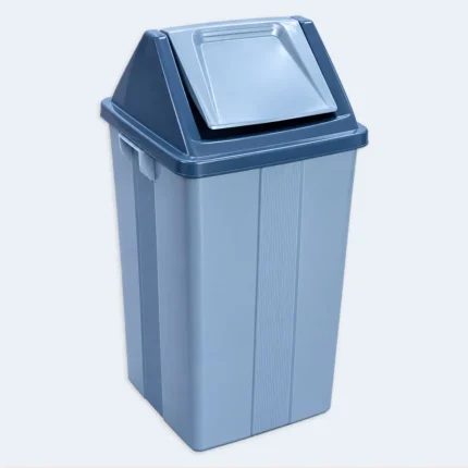 42L Plastic Dustbin with Swing Lid for Home & Office