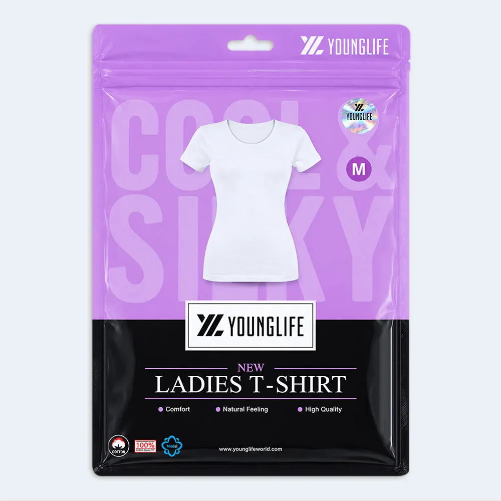 ladies-t-shirt-m,l,xl,xxl Younglife Ladies Cotton T-Shirt – Comfortable Everyday Wear