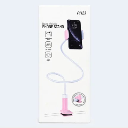 PH23 Flexible 360° Rotating Mobile Phone Stand with Clamp