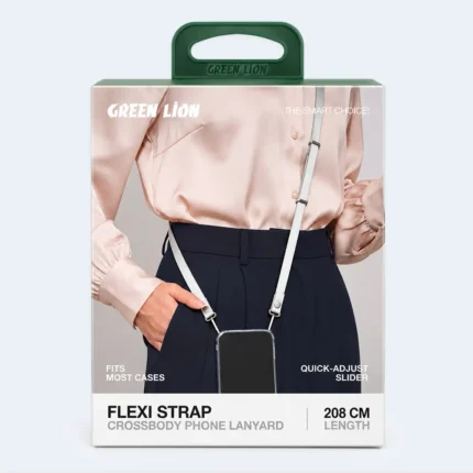 Green Lion Flexi Strap Crossbody Phone Lanyard 208cm
