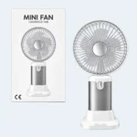 Portable Mini Handheld Fan with Desktop Stand