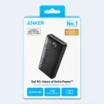 Anker 20,000mAh Power Bank with 15W Output & Battery Display