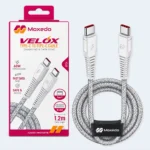 Moxedo Velox 60W USB-C to USB-C Braided Charging & Data Cable 1.2m