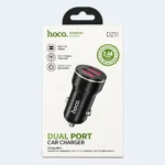 Hoco DZ11 Dual Port USB Car Charger 2.4A with Smart Current Distribution