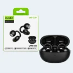 Modio OWS-03 Wireless Ear-Clip Open-Ear Earbuds with Charging Case