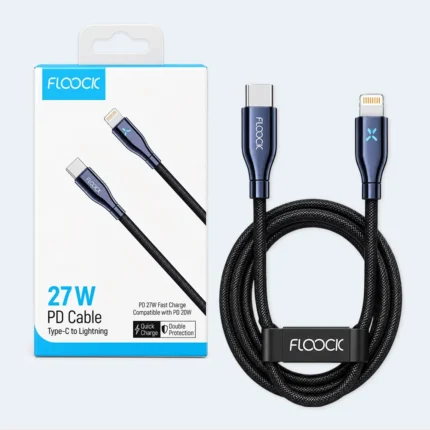 Floock 27W PD USB-C to Lightning Fast Charging Cable