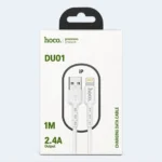 Hoco DU01 USB-A to Lightning Charging & Data Cable 1M 2.4A