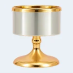 Luxury Gold & Silver Bukhoor Incense Burner Stand 7 x 8 cm