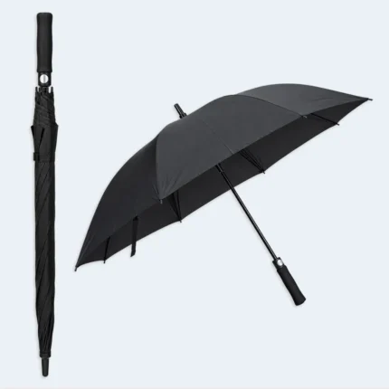 Long Automatic Straight Umbrella with Comfortable Handle – 92 cm