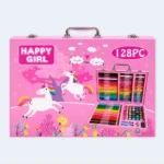Kids Colouring & Drawing Art Set in Unicorn Carry Case 35 x 25 cm