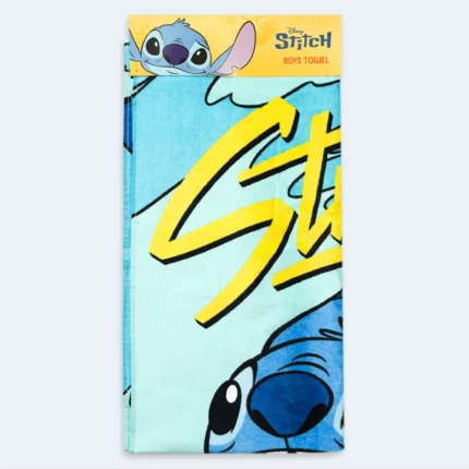 Disney Stitch Boys Towel 60 × 120 cm – Blue