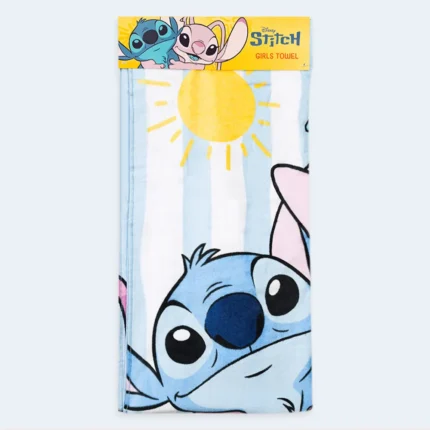 Disney Stitch & Angel Girls Towel 60 × 120 cm