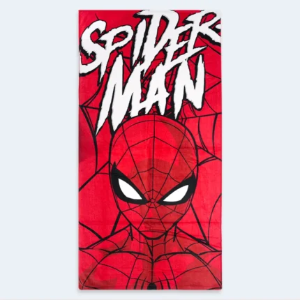 Spider-Man Kids Towel 60 × 120 cm – Red