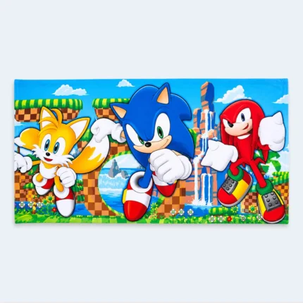Sonic Kids Swimming Towel 140 × 75 cm