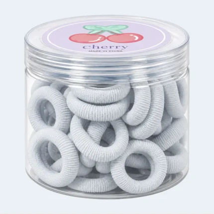 Soft Elastic Hair Bands for Girls & Women – Storage Box