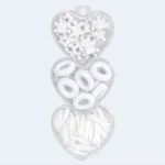 Baby Hair Accessories Set with Hair Ties & Mini Claw Clips